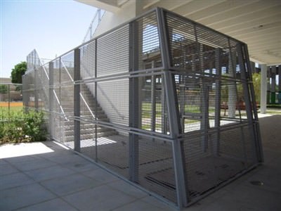 GALVANIZED STEEL FENCE