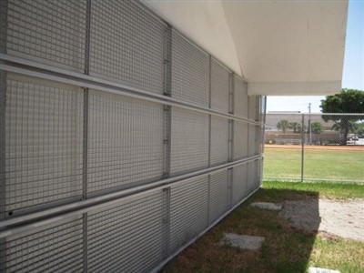 GALVANIZED STEEL FENCE