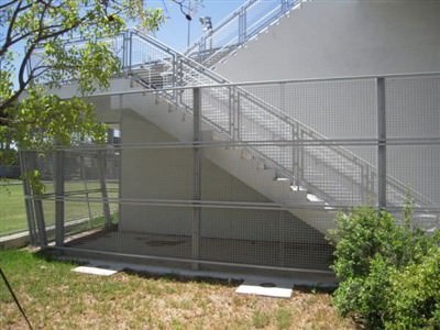 GALVANIZED STEEL FENCE