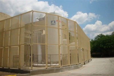 GALVANIZED STEEL FENCE