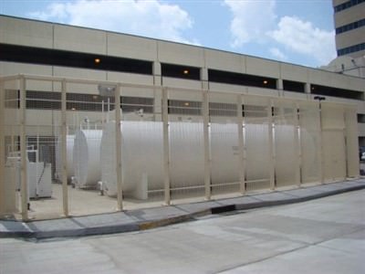 GALVANIZED STEEL FENCE