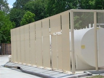 GALVANIZED STEEL FENCE