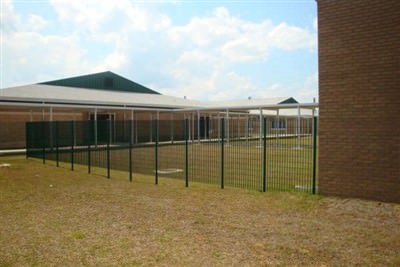 GALVANIZED STEEL FENCE