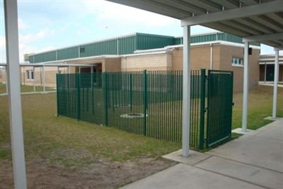 GALVANIZED STEEL FENCE