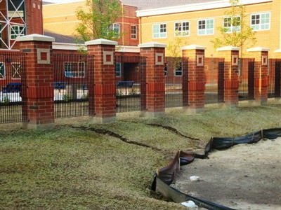 GALVANIZED STEEL FENCE