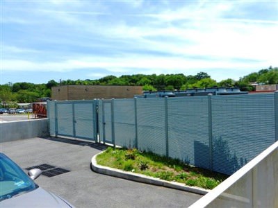 GALVANIZED STEEL FENCE