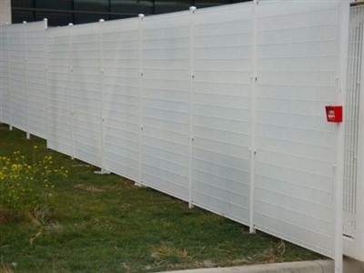 GALVANIZED STEEL FENCE