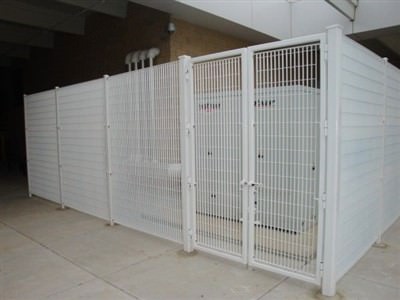 GALVANIZED STEEL FENCE