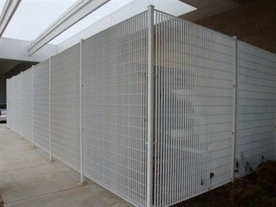 GALVANIZED STEEL FENCE