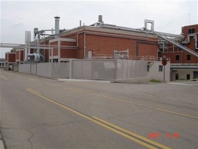 GALVANIZED STEEL FENCE