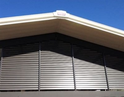 ALUMINUM LOUVER FENCE