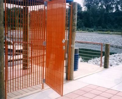 GALVANIZED STEEL FENCE